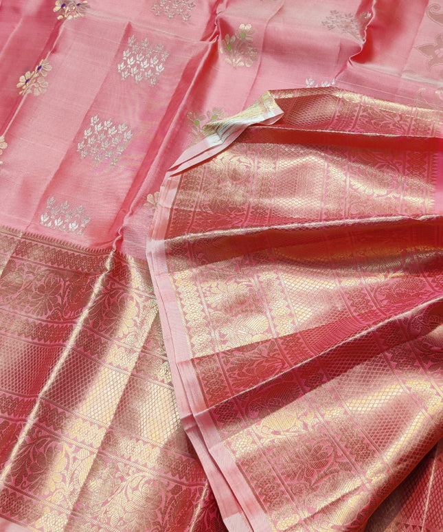 Kanchi pattu pure silk Saree - KMP1262