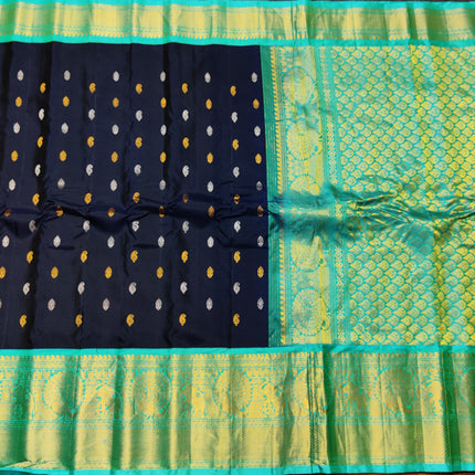 Gadwal pure handloom kuttu silk saree - GPS113