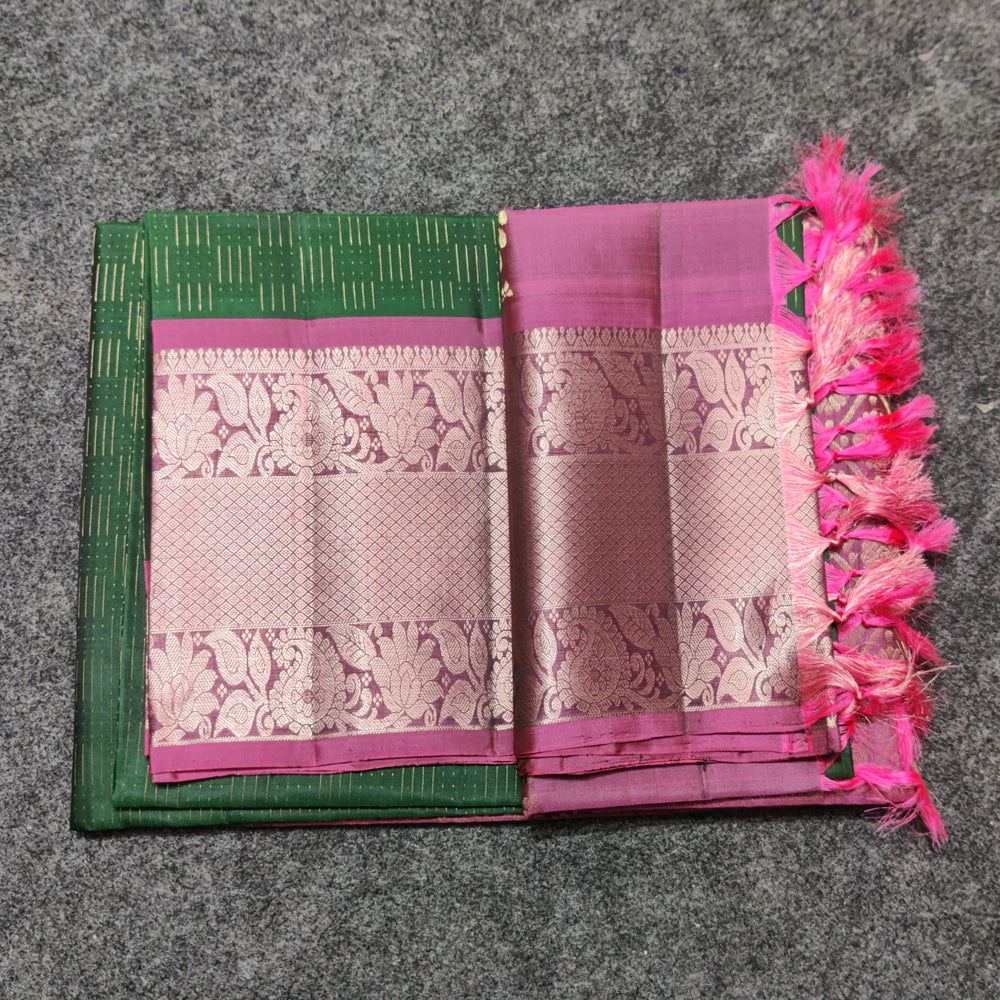 Meenakari kanchi lightweight pattu Saree - KMP116