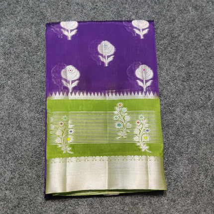 Raw mango silk saree - PRS11