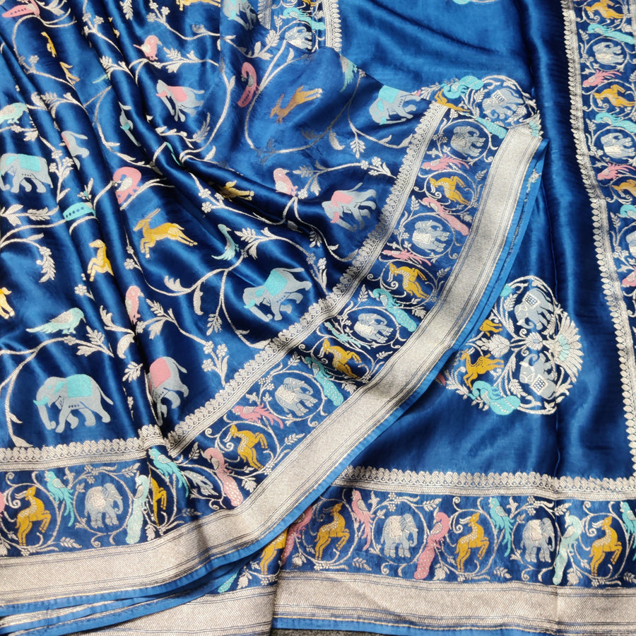 Mashru satin Silk Saree- MS51