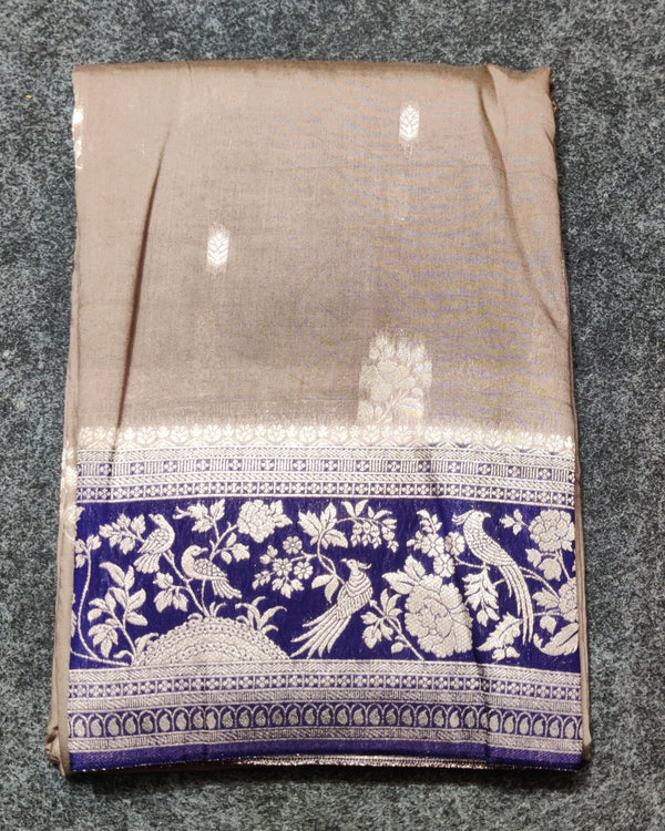 Viscos silk saree -V04