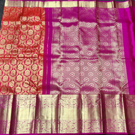 Kanchi pure Bridal wear saree @30% Off - KMP06