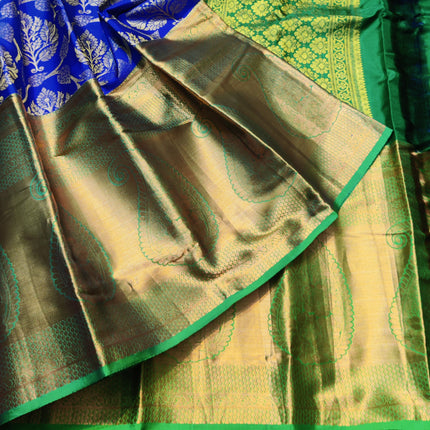 Kanchi Pattu Half Fine Brocade - SP46