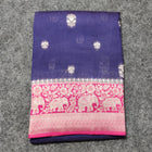 Viscos silk saree -V01