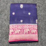 Viscos silk saree -V01