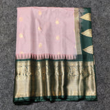 Gadwal Semi Silk Saree - GSM13