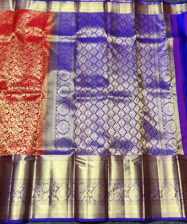 Kanchi pure Bridal wear saree @30% Off - KMP10