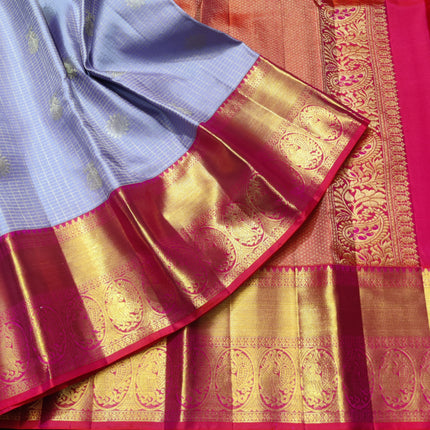 Kanchi Vintage Handloom Pattu Saree - KMP64