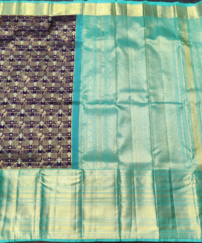 Kanchi Pure Handloom Bridal Wear Saree - KMP867
