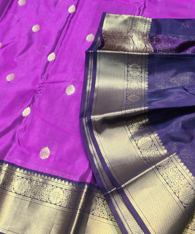 Kanchi pure soft silk Saree - KMP1535