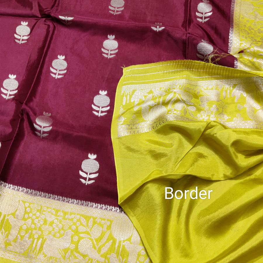 Mashru Silk Saree- MS03