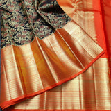 Kanchi Meenakari Bridal Pure Silk Saree – KMP122
