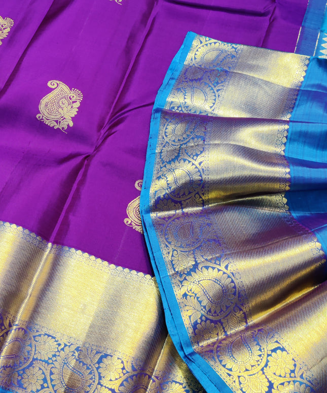 Kanchi Pure Dhantu Silk Saree - KMP1387