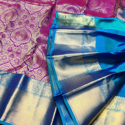 Kanchi pure bridal silk saree - KMP1515