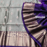 Kanchi Meenakari Handloom Lightweight Pure Silk Saree – KMP255