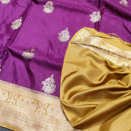 Mashru Silk Saree- MS14