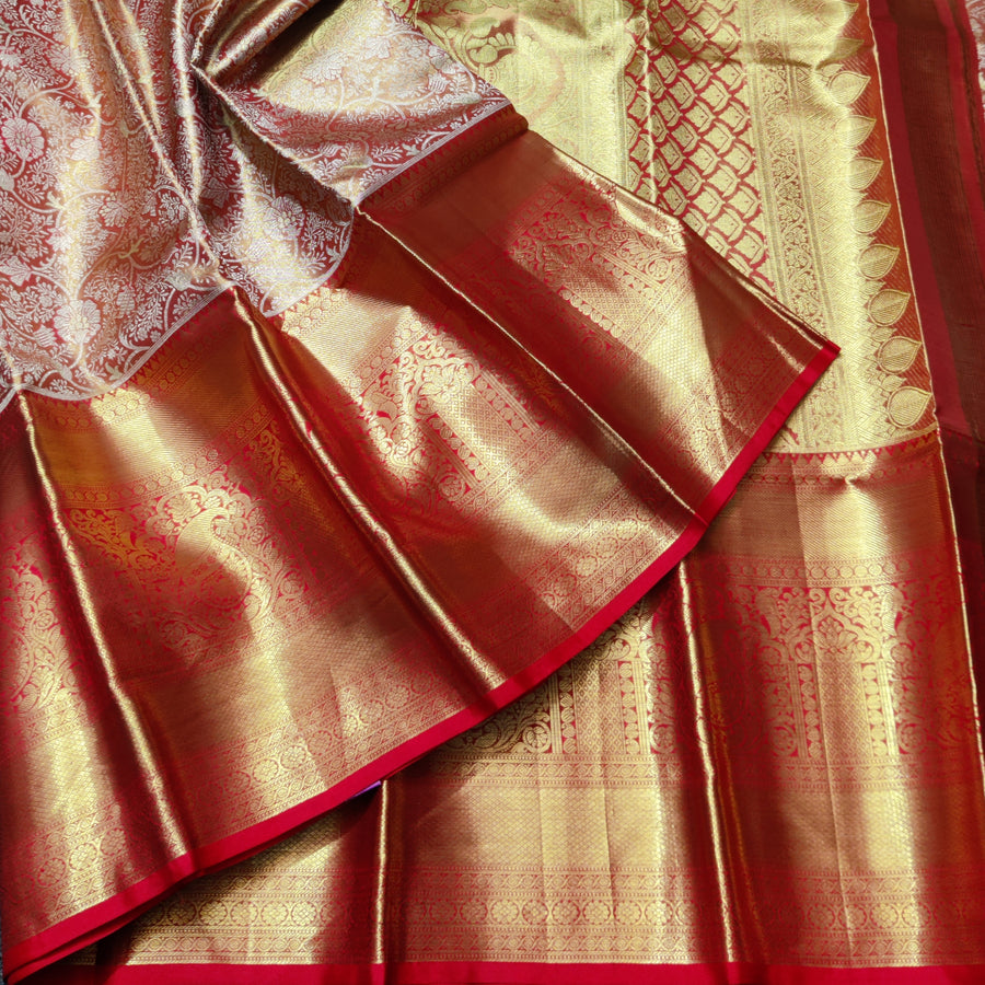 Kanchi Pattu Wedding Saree @35% Off -KMP60