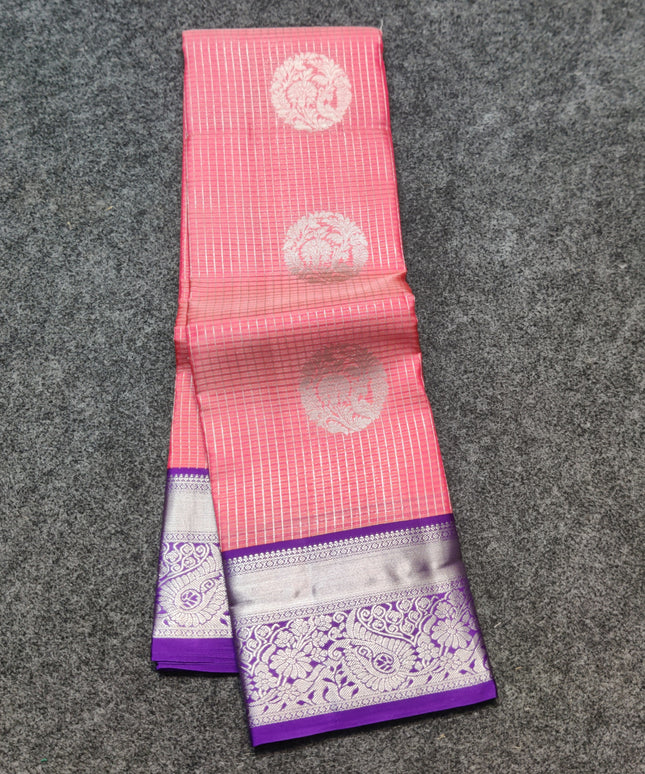 Kanchi Kuttu Handloom Pattu Saree - KMP3044