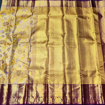 Kanchi Pattu Wedding Sarees @50% Off -KMP1743