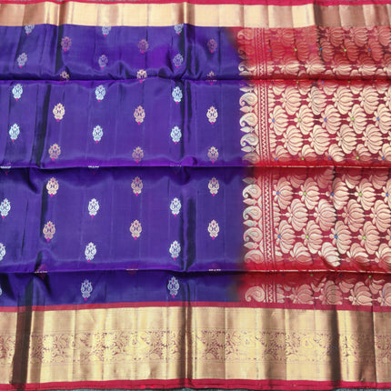 Meenakari kanchi lightweight pattu Saree - KMP3130