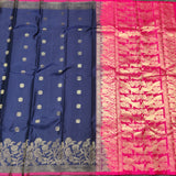 Pure Soft Silk Scurt Border Saree - LWP223