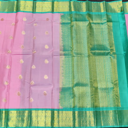 Kanchi pure Kuttu Border Saree - KMP817