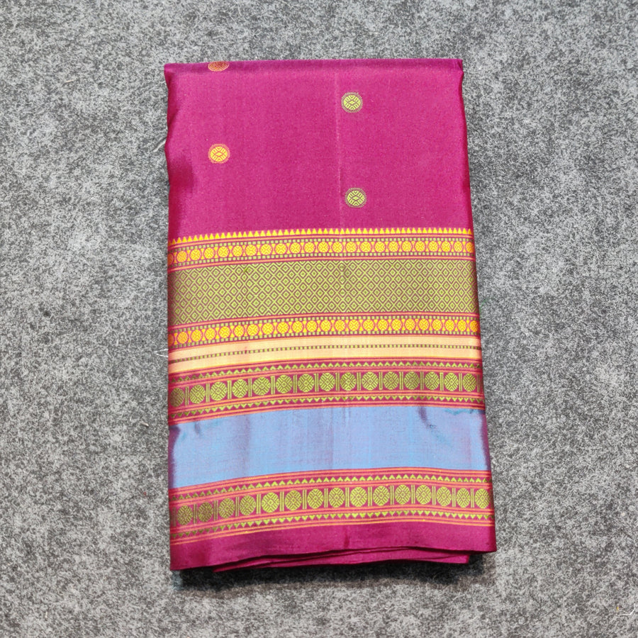 Kanjivaram Resham Silk Saree - KMP1969