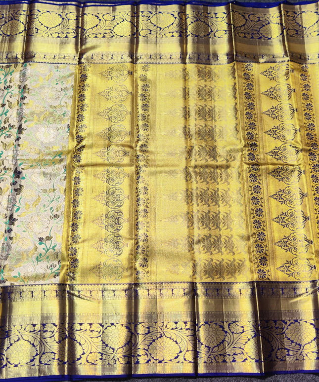Kanchi Pattu Wedding Sarees @30% Off -KMP958