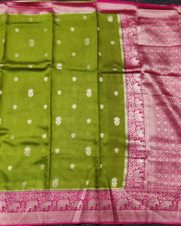 Viscos silk saree -V02 alternate view