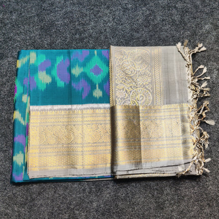 Ikkath Pure Silk Pattu Saree- IKT63
