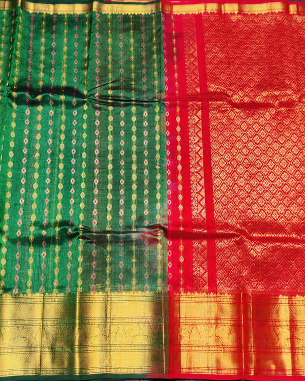 Kuppadam pattu saree - KP47 alternate view
