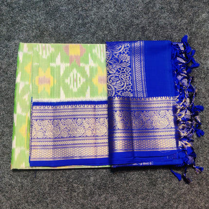 Ikkath Pure Silk Pattu Saree- IKT57