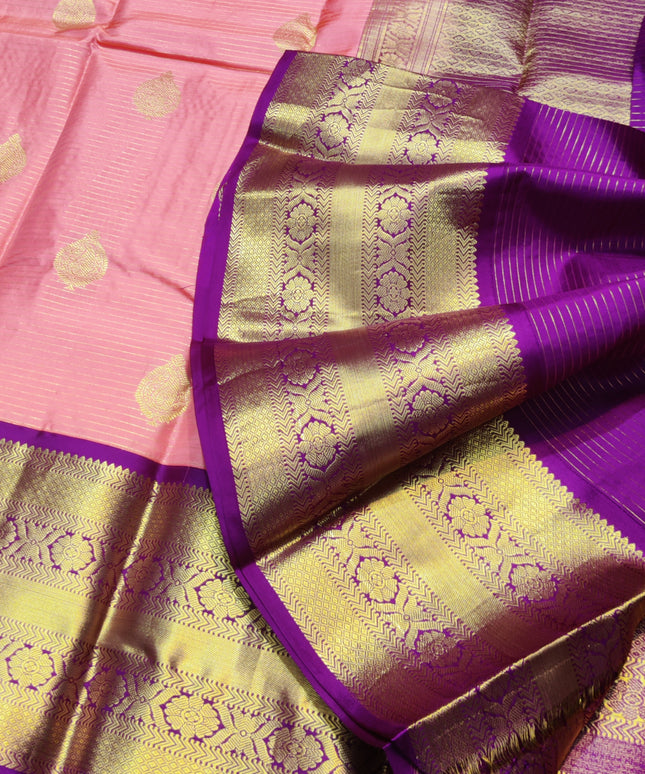 Kanchi Kuttu Handloom Pattu Saree - KMP3034