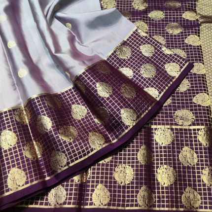 Kanchi pure soft silk Saree - KMP1203