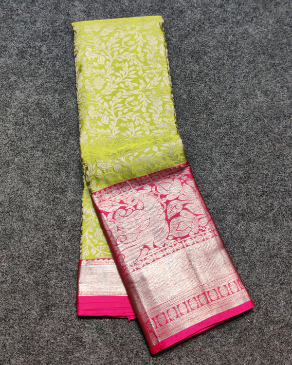 Kanchi pattu half fine Bridal Saree - HF13