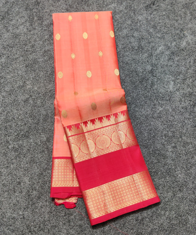 Kanchi Vintage Handloom Pattu Saree - KMP25