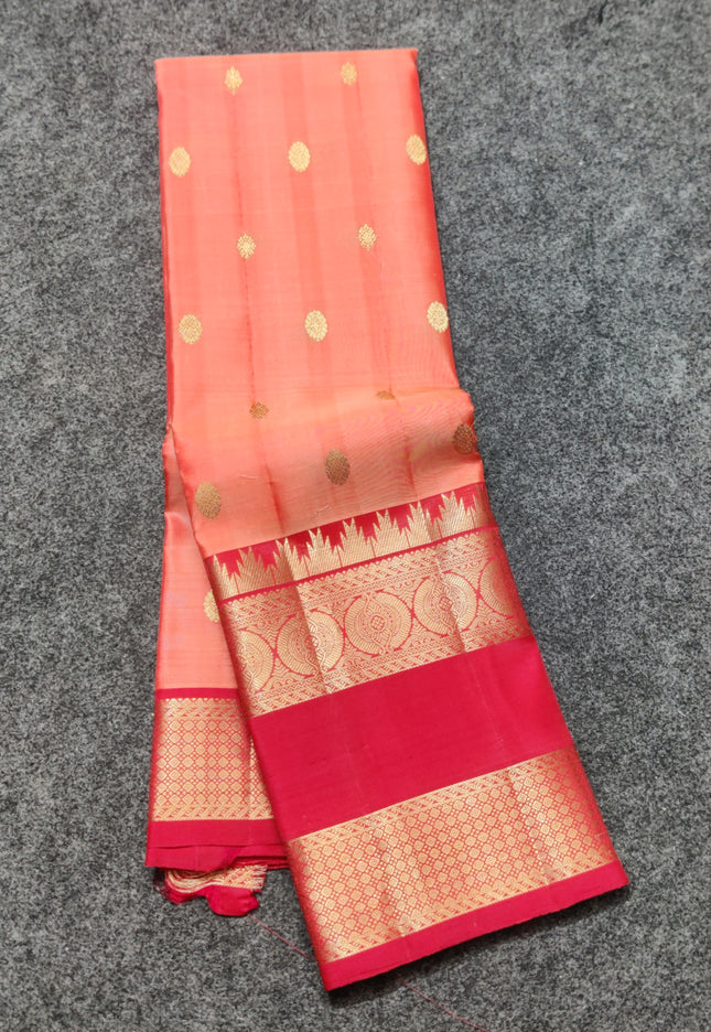 Kanchi Vintage Handloom Pattu Saree - KMP25