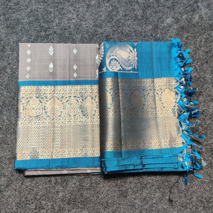 Meenakari kanchi lightweight pattu Saree - KMP3057