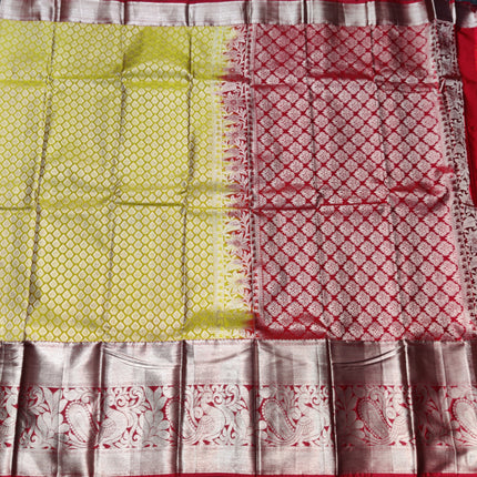 Kanchi pattu half fine Bridal Saree - HF09