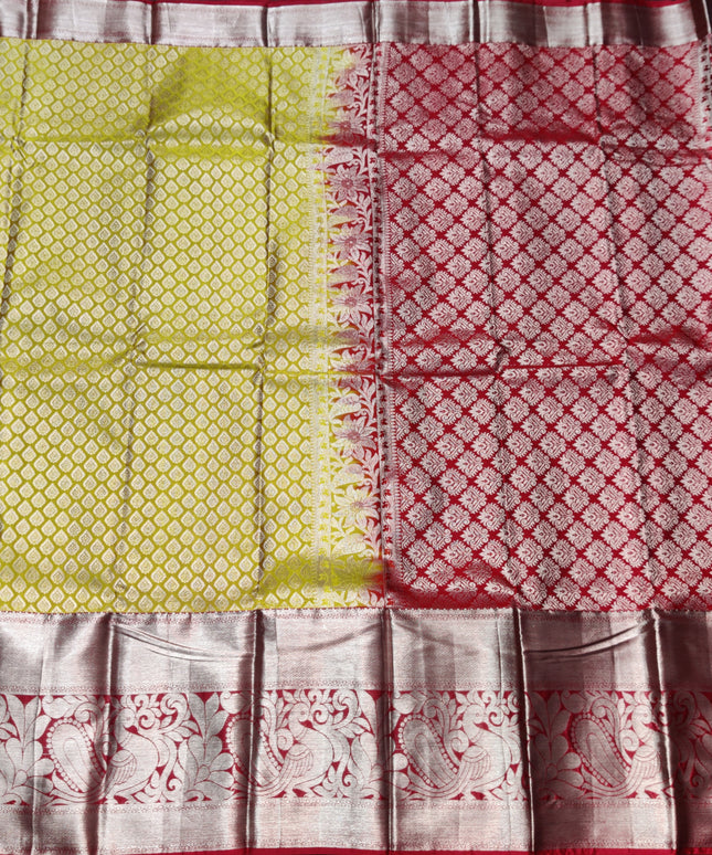 Kanchi pattu half fine Bridal Saree - HF09