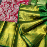 Kanchi Meenakari Brocade Pure handloom Silk Saree - KMP3206