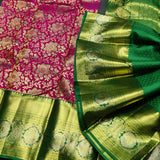 Kanchi Meenakari Brocade Pure handloom Silk Saree - KMP3208
