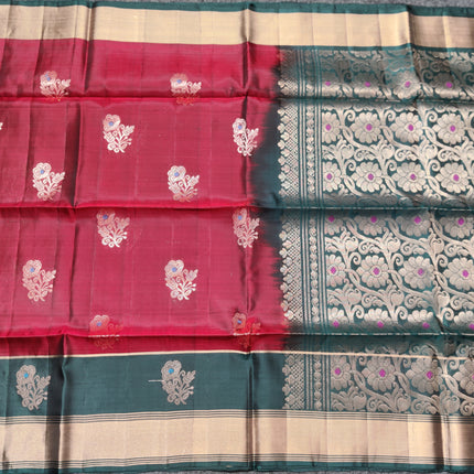 Lightweight pattu Scurt Border Saree - LWP143