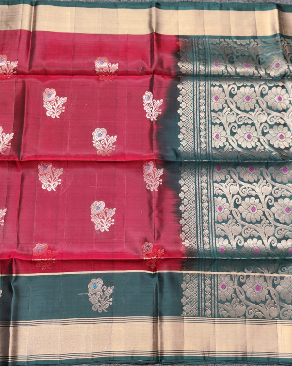 Lightweight pattu Scurt Border Saree - LWP143 alternate view