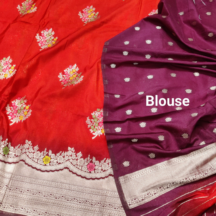 Mona silk saree - M01