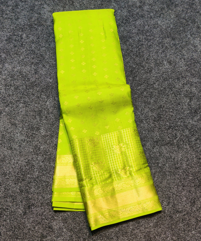 Kanchi pure vintage silk Saree - KMP2080