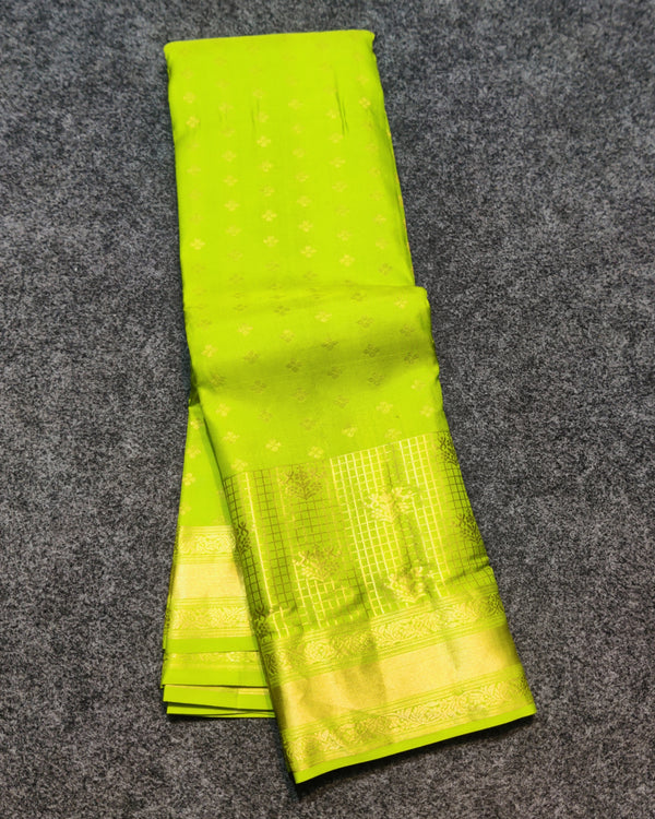 Kanchi pure vintage silk Saree - KMP2080