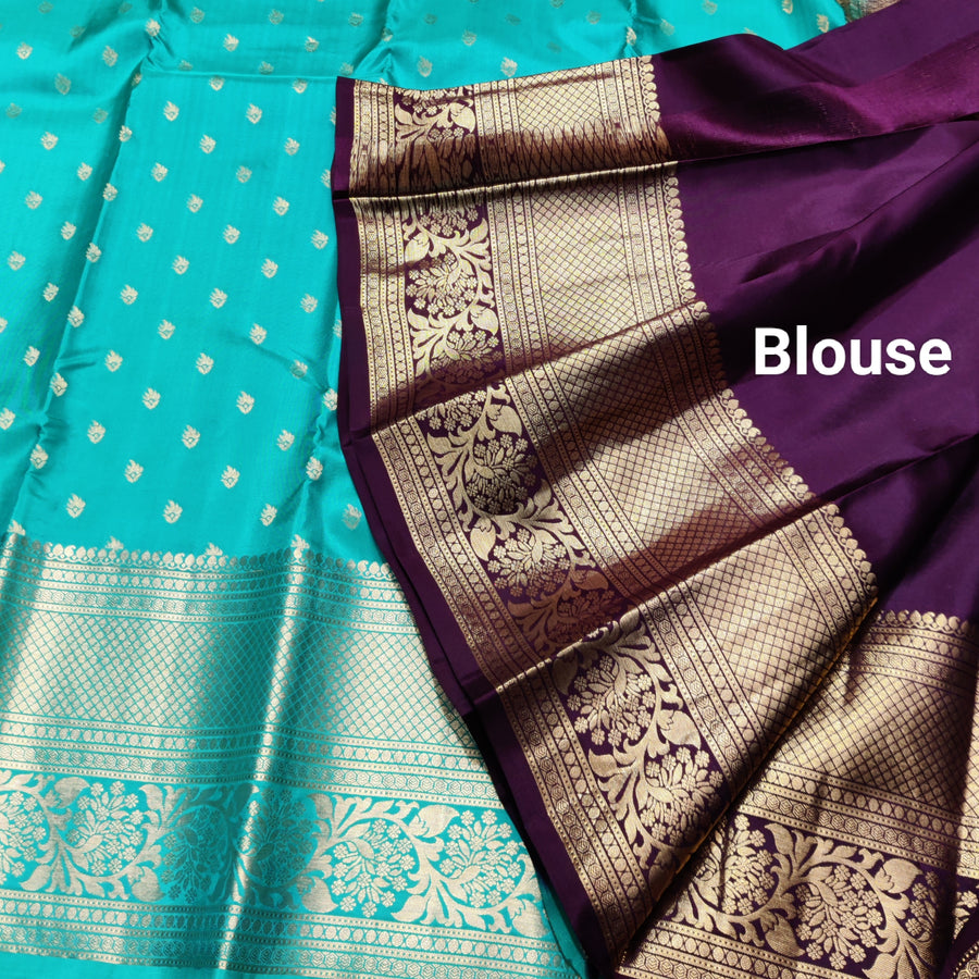 Kanchi pure handloom silk Saree - KMP165