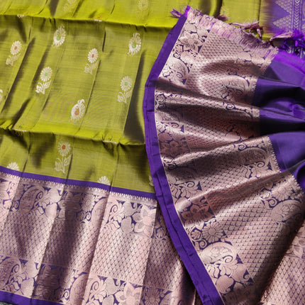 Meenakari kanchi lightweight pattu Saree - KMP3146
